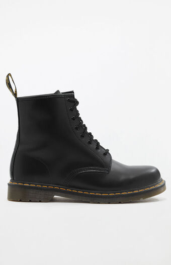 Dr Martens 1460 Smooth Leather Black Boots | PacSun