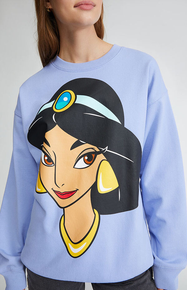 Disney Princess Jasmine Crew Neck Sweatshirt | PacSun