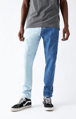 PacSun Dual Panel Slim Taper Jeans | PacSun