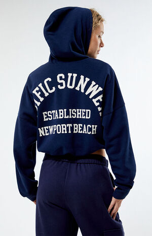 PacSun Pacific Sunwear Bubble Cropped Hoodie | PacSun