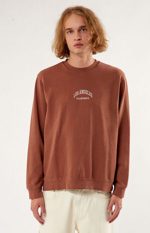 PacSun Los Angeles Embroidered Crew Neck Sweatshirt | PacSun