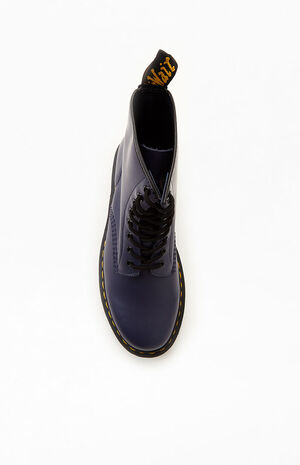 Dr Martens Women's Navy 1460 Smooth Leather Lace Up Boots | PacSun