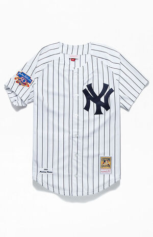 Mitchell & Ness Yankees 42 Baseball Jersey | PacSun