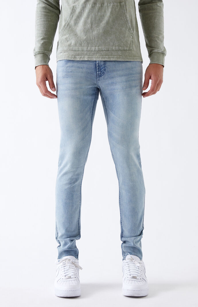 PacSun Mens Light Skinniest Jeans - Blue size 36W 32L | SportSpyder