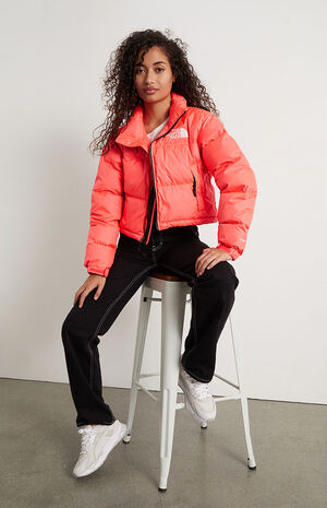 The North Face Coral Nuptse Short Puffer Jacket | PacSun
