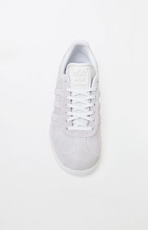 adidas Women's Gray Gazelle Stitch And Turn Sneakers | PacSun