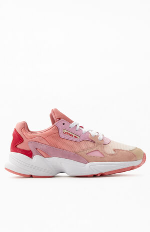 adidas Women's Pink Falcon Sneakers | PacSun | PacSun