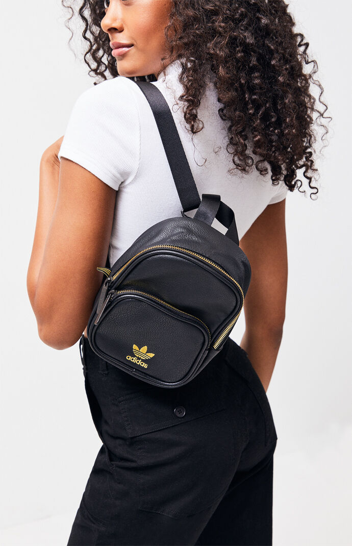 adidas Faux Leather Originals Mini Backpack | PacSun