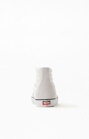 Vans Sk8-Hi Canvas Off White Shoes | PacSun