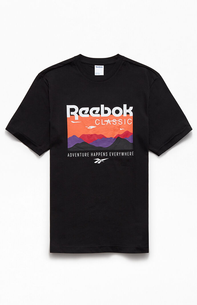 black reebok shirt