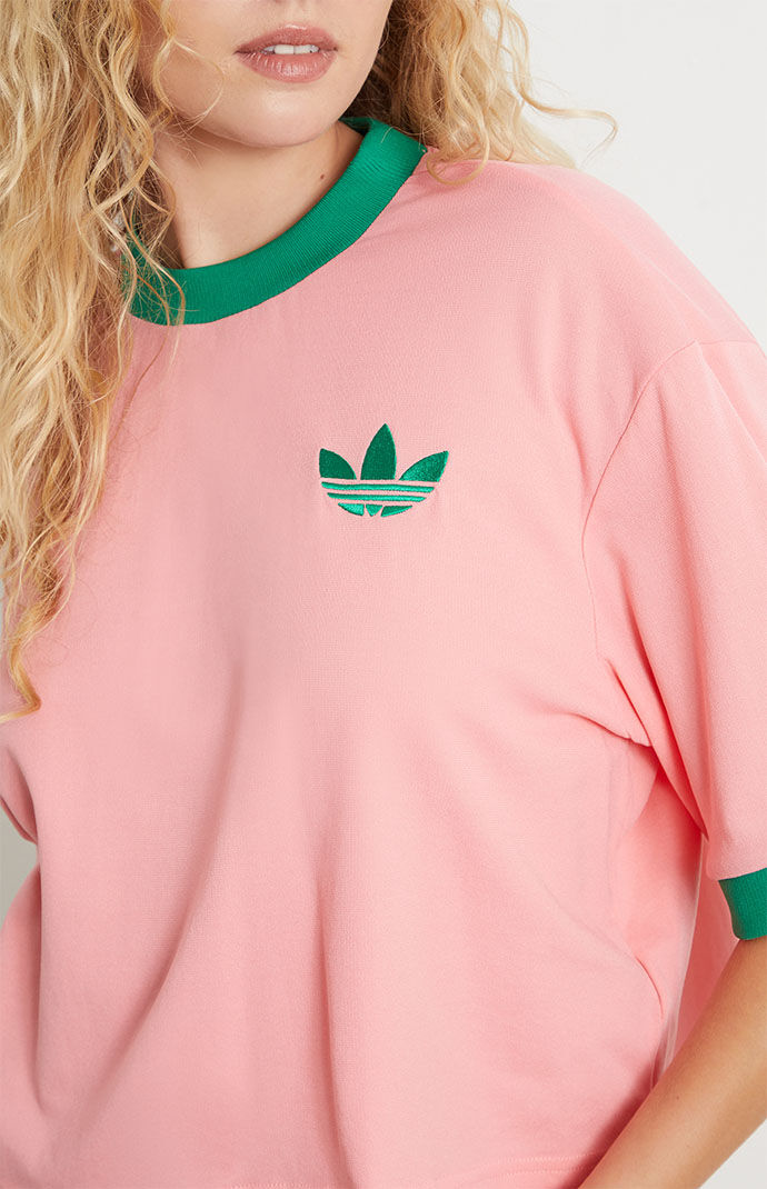 Pink Adicolor Heritage Now Oversized T-Shirt