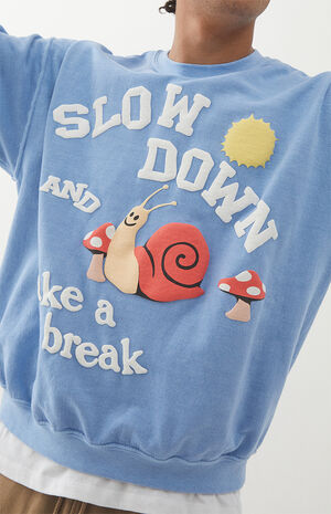 PacSun Slow Down Crew Neck Sweatshirt | PacSun