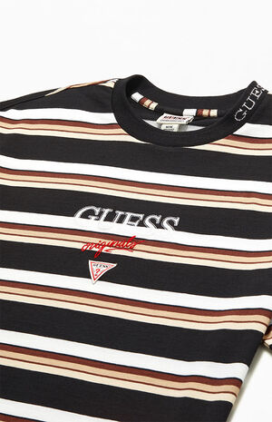 GUESS Originals Paul Stripe Logo T-Shirt | PacSun