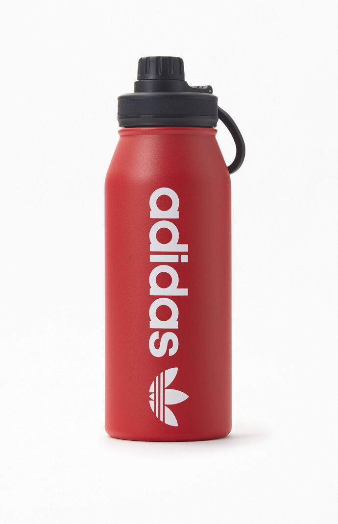 red adidas water bottle