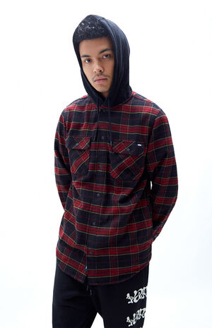 Vans Parkway Hooded Flannel Shirt | PacSun
