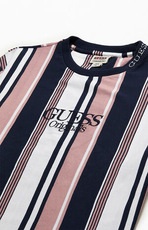GUESS Originals Vertical Striped T-Shirt | PacSun