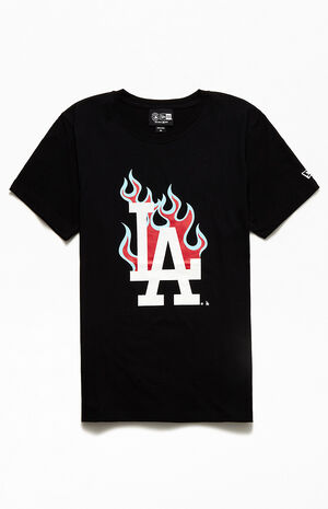 New Era - LA Dodgers MLB Team Graphic Tee - Black