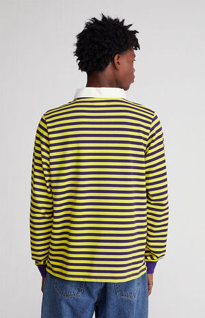 PacSun Pique Long Sleeve Polo Shirt | PacSun