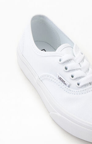 Vans Kids White Authentic Shoes | PacSun