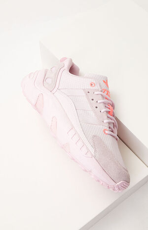 adidas Women's Pink Eco ZX 22 Boost Sneakers | PacSun
