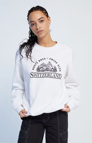 PS / LA Switzerland Crew Neck Sweatshirt | PacSun