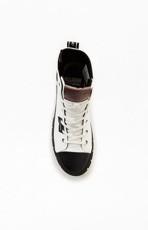 Palladium Women's White Revolt High Top Textile Sneakers | PacSun
