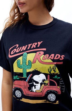 Junk Food Country Roads Snoopy T-Shirt | PacSun