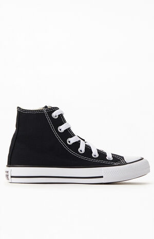 Converse Kids Black & White Chuck Taylor All Star High Top Shoes | PacSun