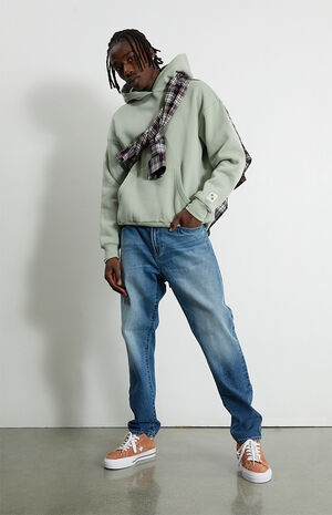 PacSun Medium Indigo Slim Taper Jeans | PacSun