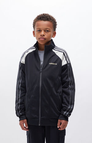 adidas Kids Black Sport Track Jacket | PacSun