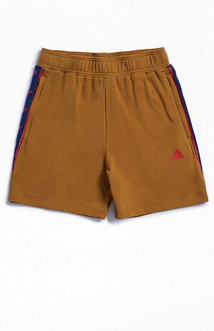 adidas Brown BL Sweat Shorts | PacSun