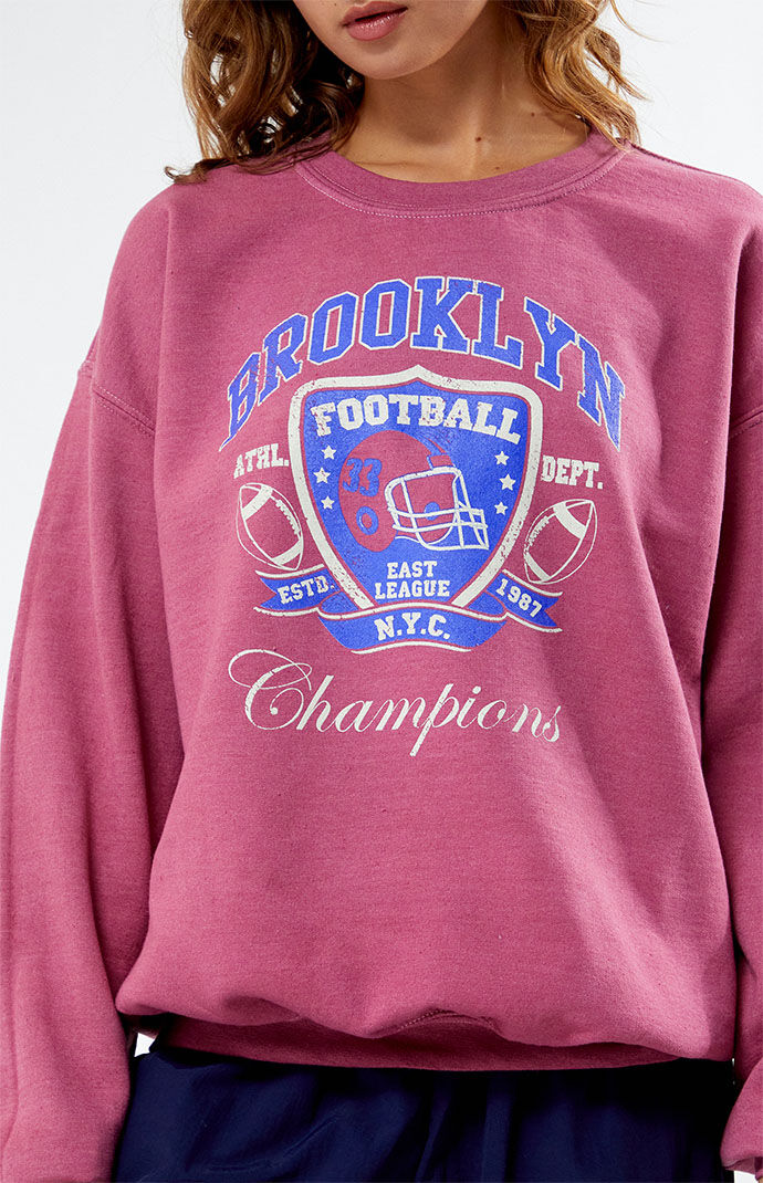 Golden Hour Brooklyn Football Champion Crew Neck Sweatshirt | PacSun