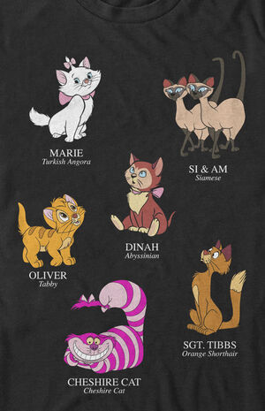 FIFTH SUN Disney Cat Breeds T-Shirt | PacSun