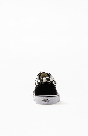 Vans Primary Check Old Skool Black & White Shoes | PacSun
