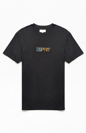 Esprit Multicolor Embroidered Logo T-Shirt | PacSun