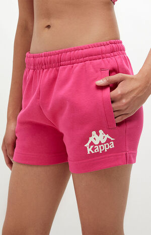 Kappa Pink Authentic Ambatolampy Sweat Shorts | PacSun
