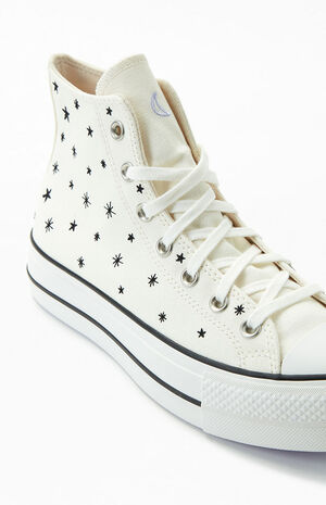 Converse Chuck Taylor All Star Crystal Moon Lift High Top Sneakers | PacSun