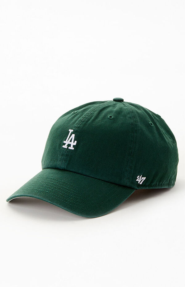 Dark Green Small LA Dad Hat
