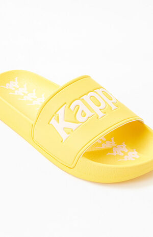 Kappa Women's Yellow 222 Banda Adam Slide Sandals | PacSun