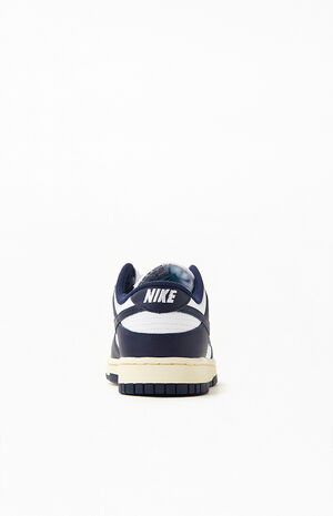 Nike Vintage Navy Dunk Low Shoes | PacSun