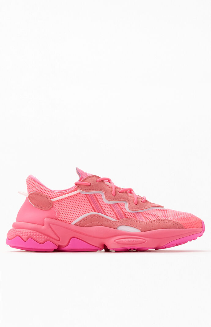 ozweego pink shoes