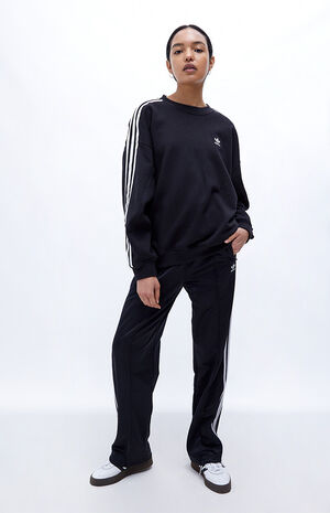 adidas Oversized 3-Stripes Crew Neck Sweatshirt | PacSun
