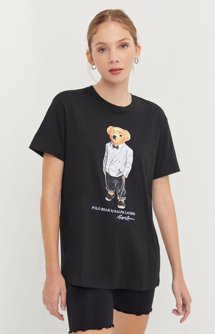 polo shirt with bear