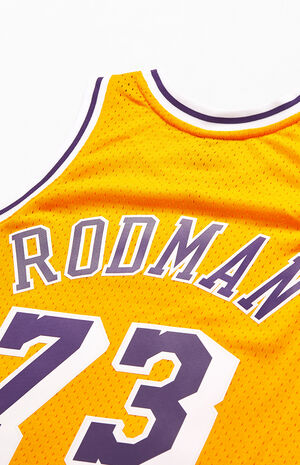 Mitchell & Ness Lakers Rodman Jersey | PacSun