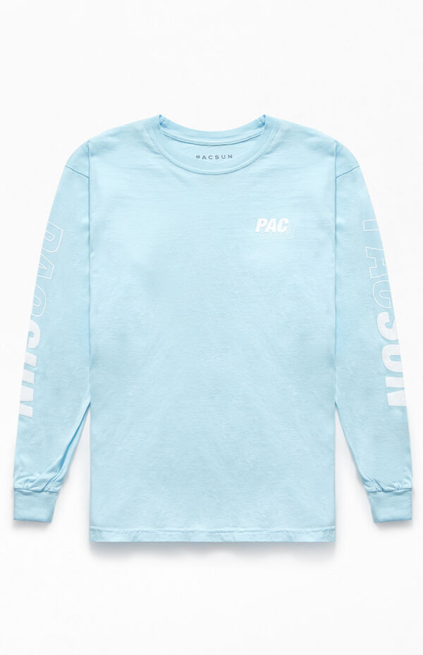 PacSun Light Blue Long Sleeve T-Shirt | PacSun