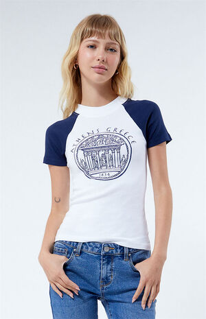 PS / LA Athens Greece Raglan T-Shirt | PacSun