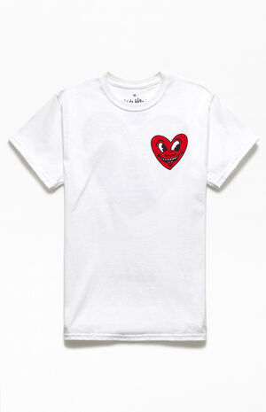 Keith Haring Heart T-Shirt | PacSun
