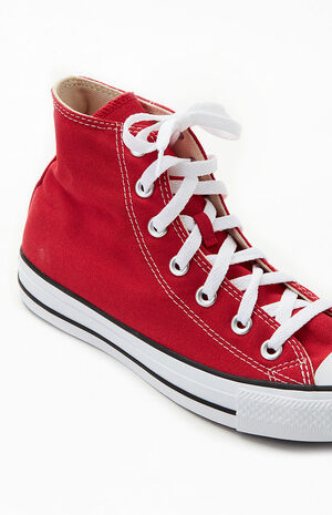 Converse Kids Red All Star High Top Shoes | PacSun