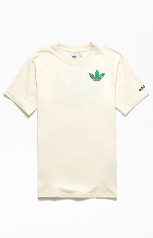 adidas Organic Trefoil Leaves T-Shirt | PacSun