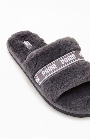 Puma Women's Fluff Slide Sandals | PacSun